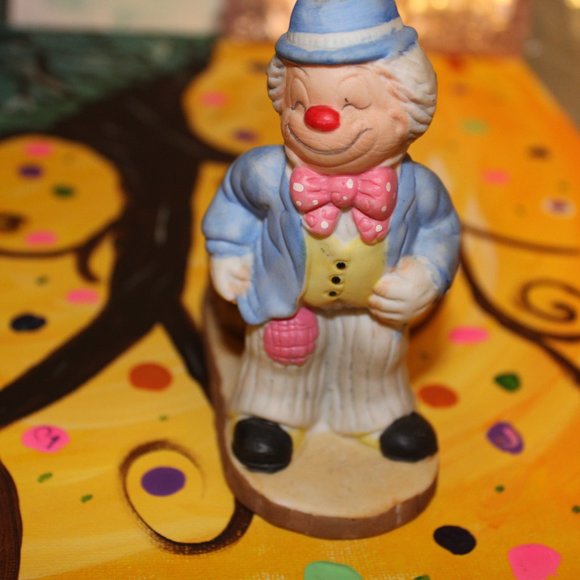 Vintage LUVKINS Clown Candle Holder - Picture 6 of 6